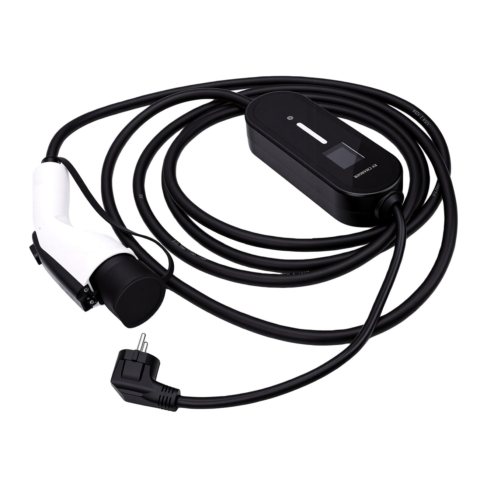 Cosiki GBT Cargador de Coche Eléctrico 6A a 16A Cable de Carga Impermeable de Alto Rendimiento para Uso en Exteriores 5M