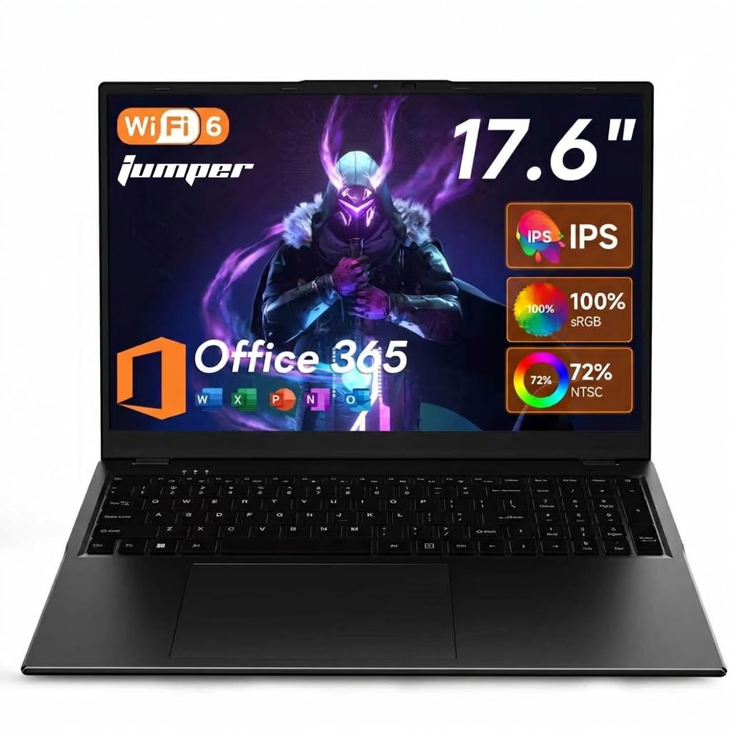 jumper 17.6 inch Laptop Ash Gray