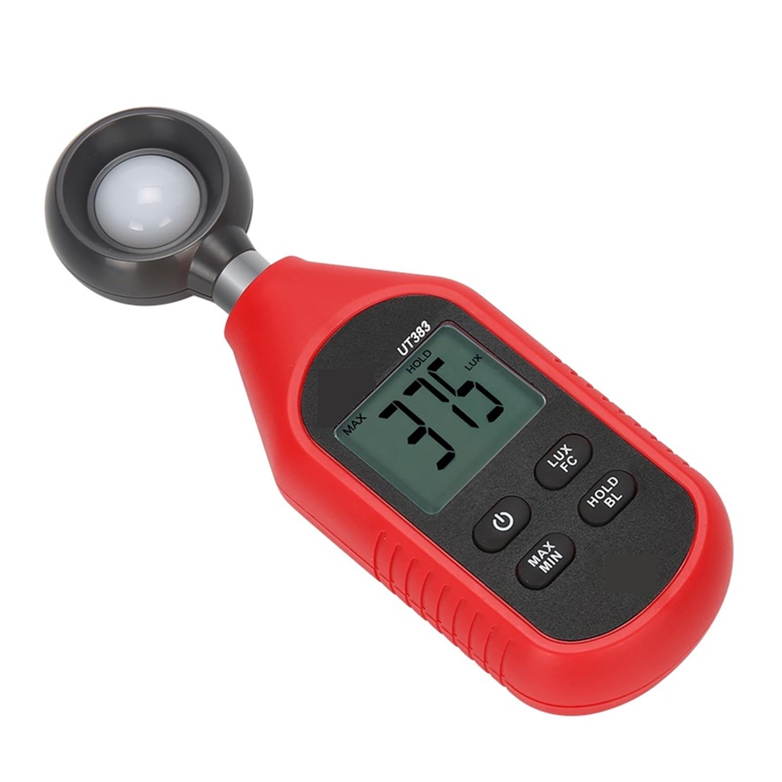 Medidor De Luz UT383, Lux, Iluminancia Digital Lúmenes, 0~199,900 (0 18,500 FC), Luxómetro Velas Pie Medición Precisa Luz