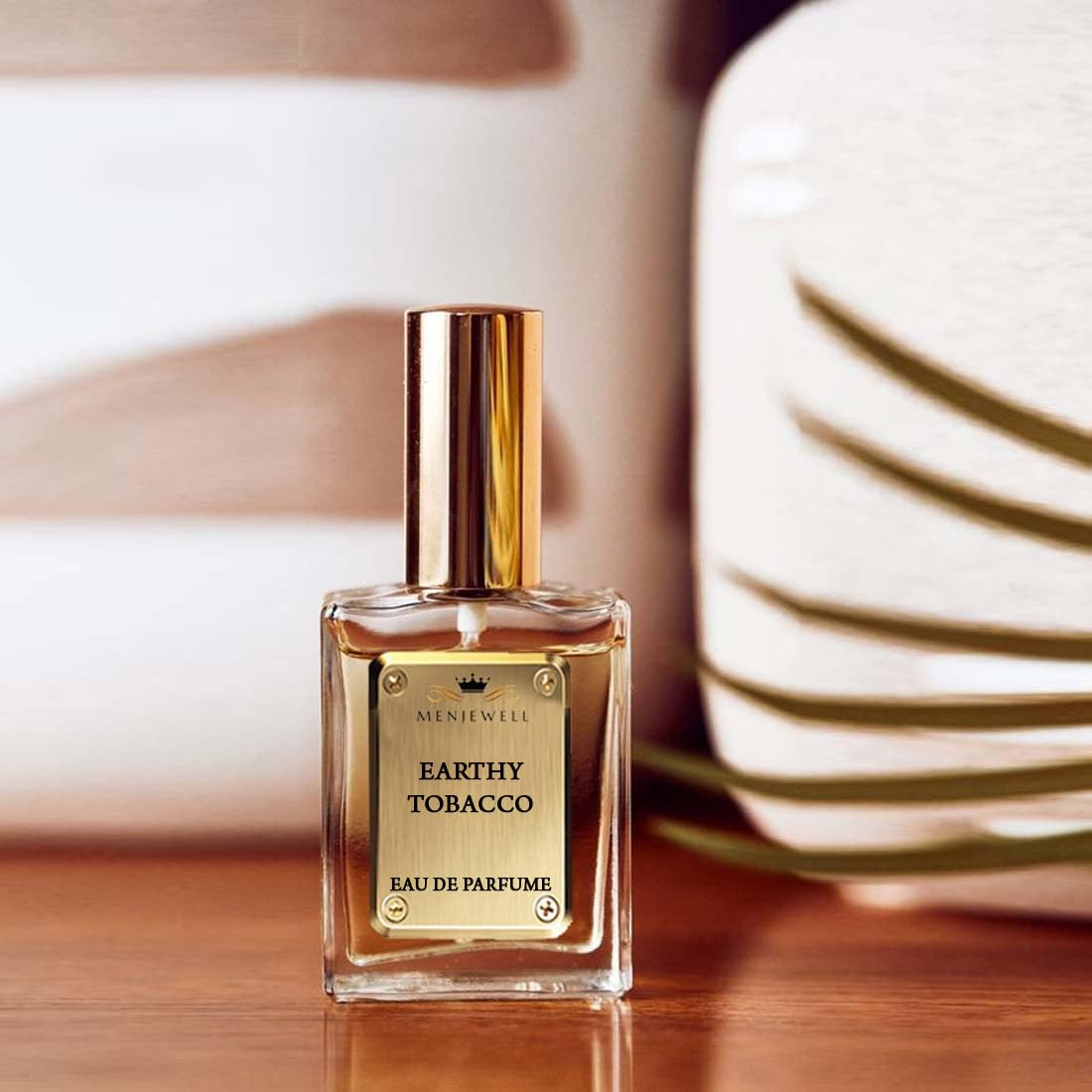 Menjewell EARTHY TOBACCO Perfume for Men | Premium Luxury Long Lasting Fragrance | Spray Eau de Parfum, 50ml