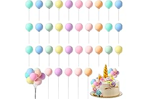 Spice Up Your Sweets with Sieral's Pastel Cake Topper Carnival
