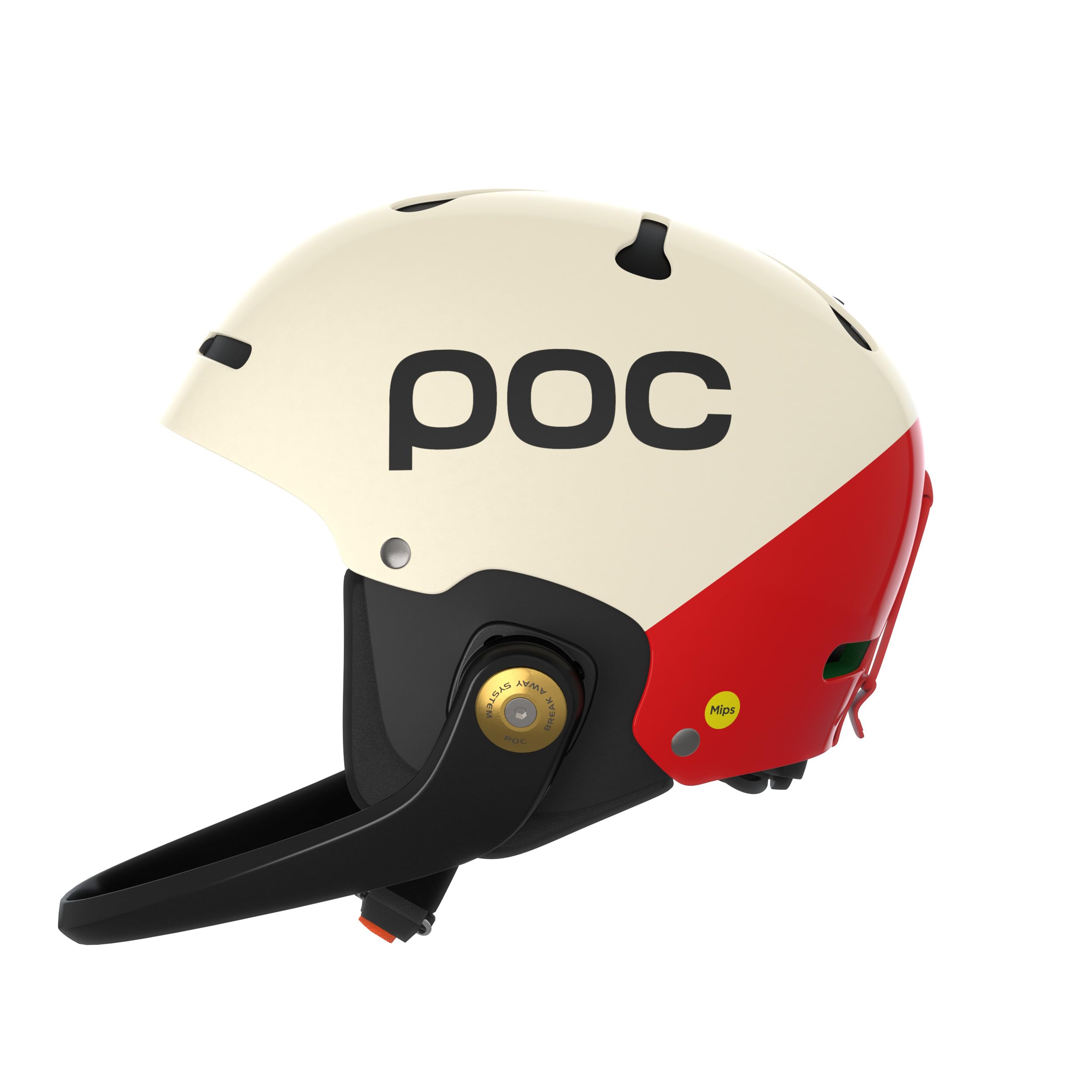 POC Artic SL MIPS - Ski helmet with extra protection zones and a fully adjustable and removable chin bar, perfect for slalom racing with MIPS protection