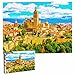 Espagne Ségovie Puzzle pour Adultes 500 pièces Souvenir de Voyage en Bois 20,4 x 15 Pouces