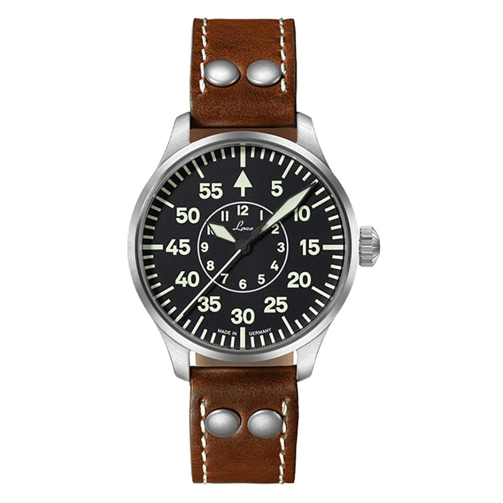 Amazon | Laco ラコ 腕時計 861990 PILOT Aachen 39 アーヘン 39 機械