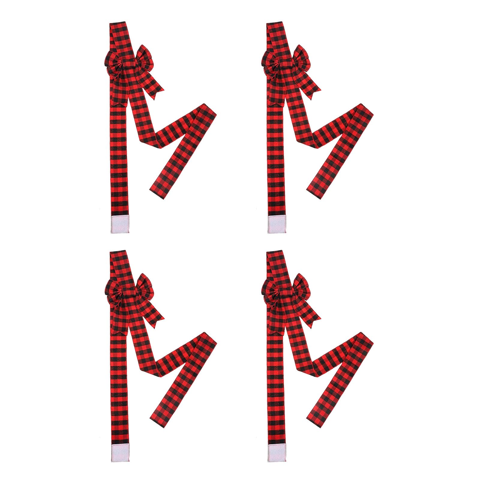 Tsophreniq Festival Bowknot Decoration for Hanging on Doors Wall and Cabinets Polyester Christmas Accent Door Hanging