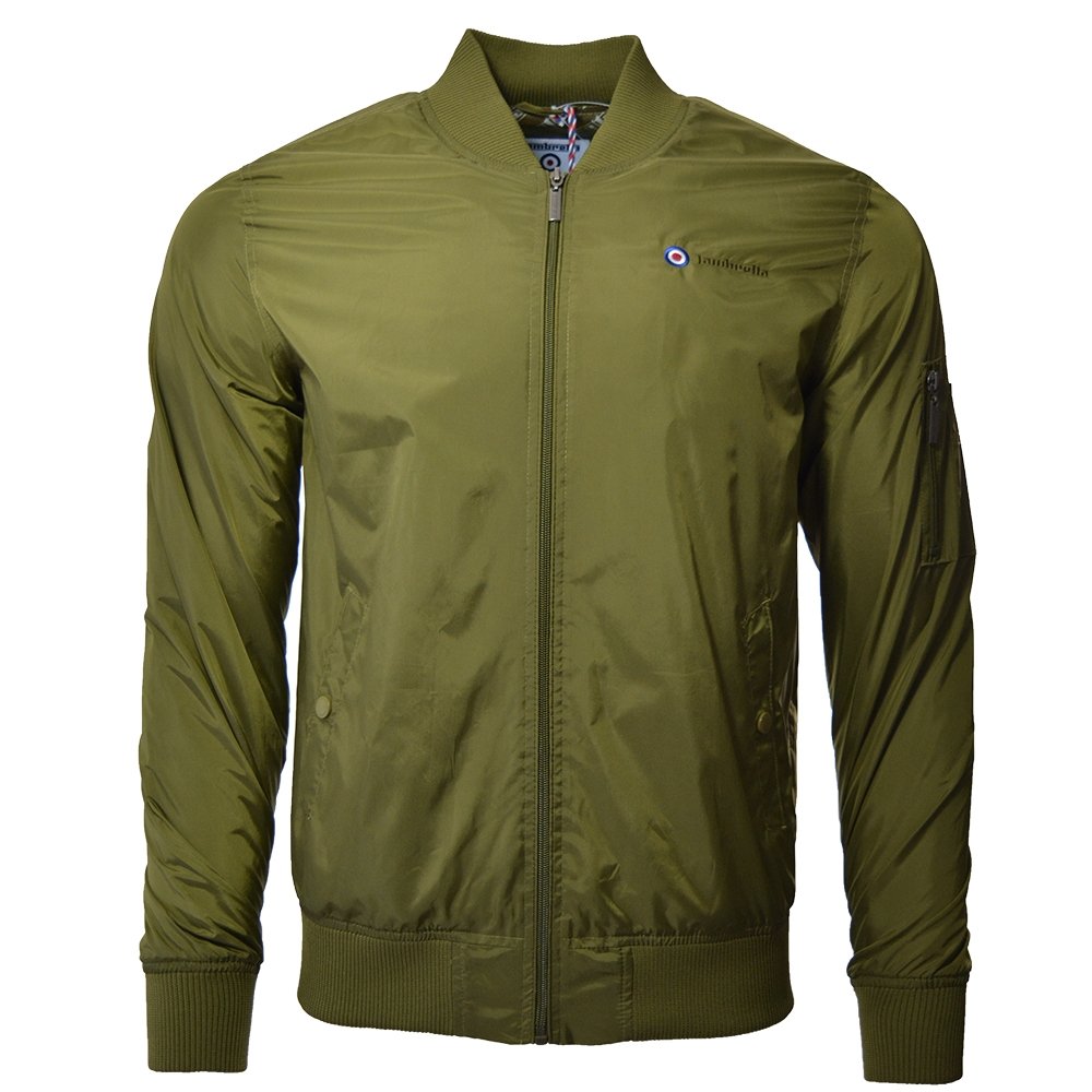 Lambretta Mens Classic Lightweight MA1 Bomber MOD SKA Jacket Coat