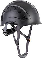 Vista 12 de UNINOVA Casco de seguridad – Casco aprobado por ANSI Z89.1 ajustable – Suspensión de trinquete de 6 puntos y cascos OSHA