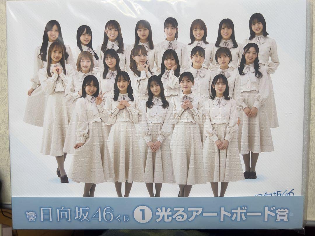 Amazon.co.jp: ローソン一番くじ A賞 日向坂46 光るアートボード : ホビー