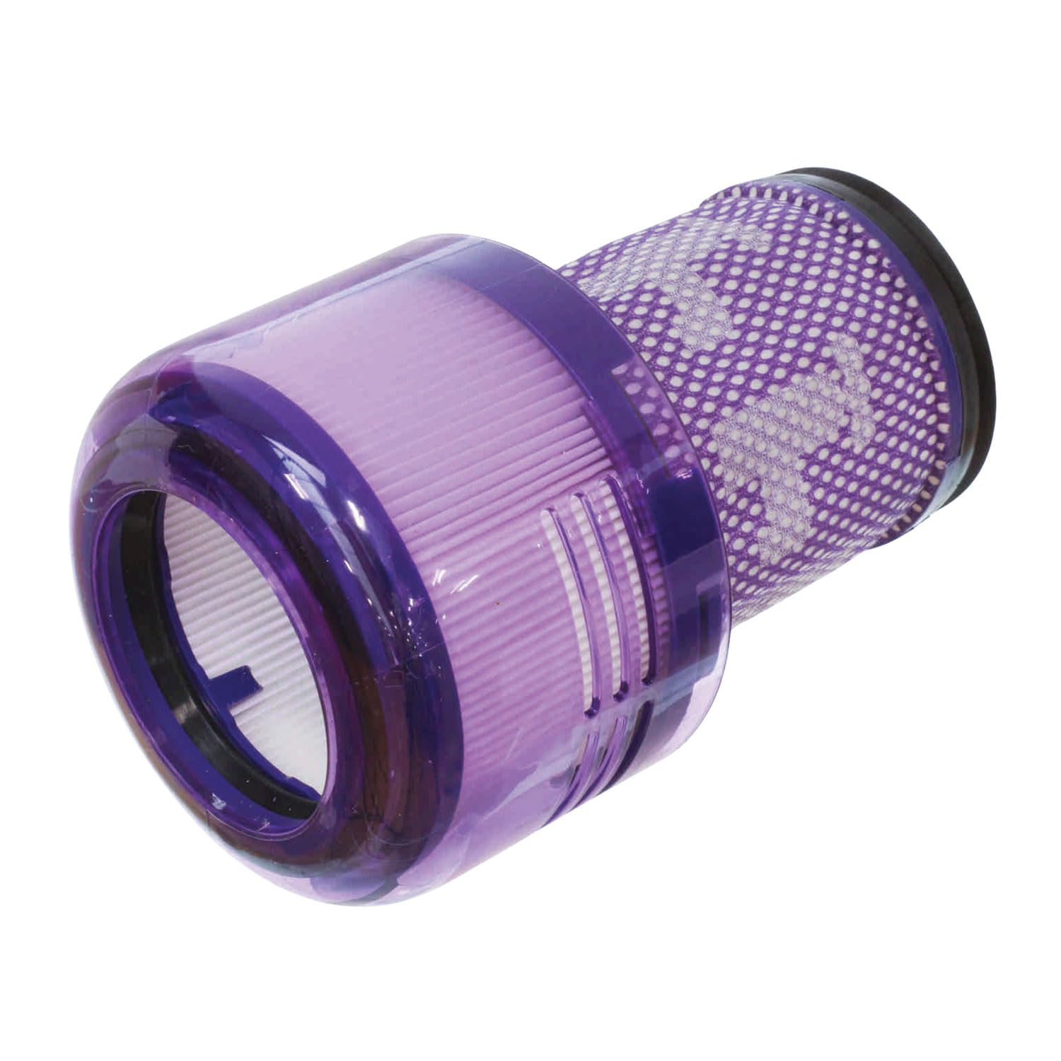 Reliapart Purple Vacuum Cleaner Filter Cartridge Compatible For Dyson V12 Models Washable Reusable Hepa Filter Captures Pollen Pet Dander Dust Allergens Easy Maintenance - 971517-01