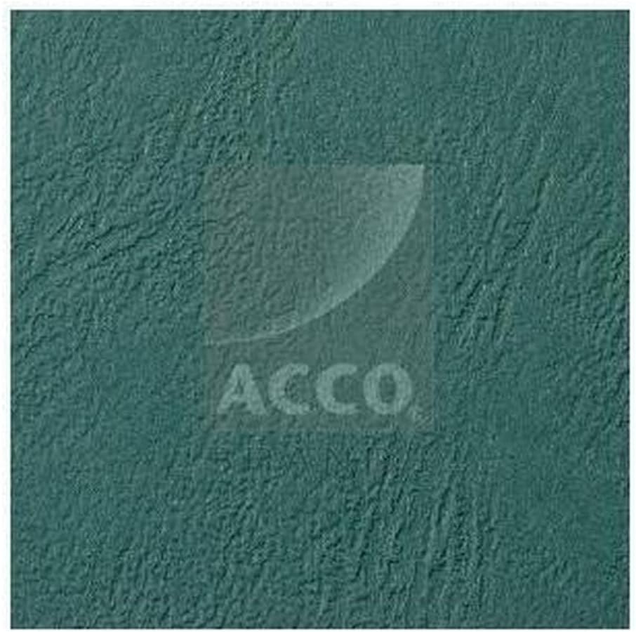 GBC ProView CE040045 Leather-Grained Cardboard A4 Dark Green 250 g/m2 Pack of 100