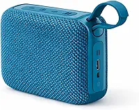 Caixa de Som Portátil Bluetooth Mini Caixa de Som – Som Limpo e Potente(20W) Conexão Sem Fio, Entrada USB,TWS Compacta e Ideal para Casa, Quarto e Viagens (Azul)