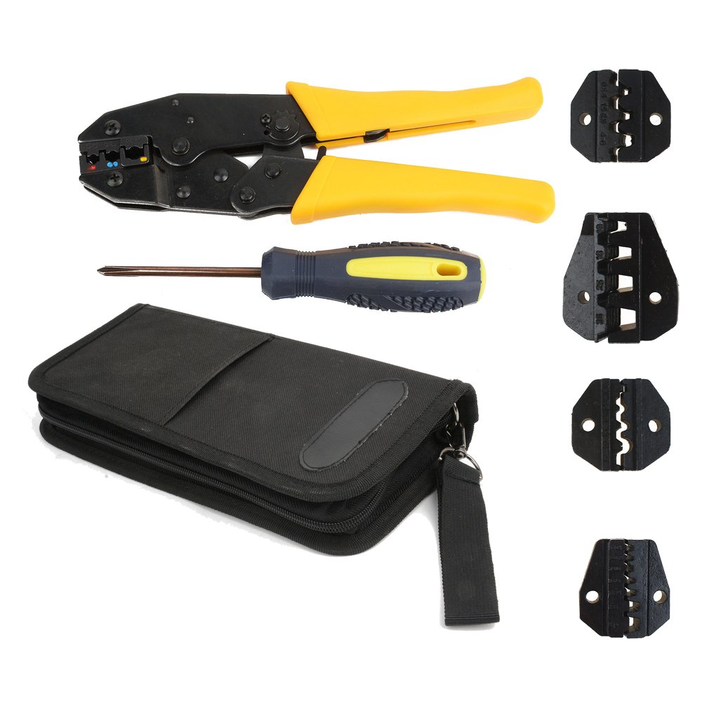 Amazon.com: NUZAMAS Electrical Insulated Terminals Ferrules Ratchet ...