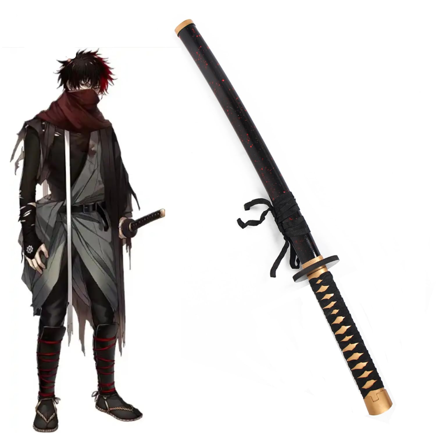 Amazon.co.jp: 【Sanjucos】 刀剣乱舞 脇差 肥前忠広 コスプレ