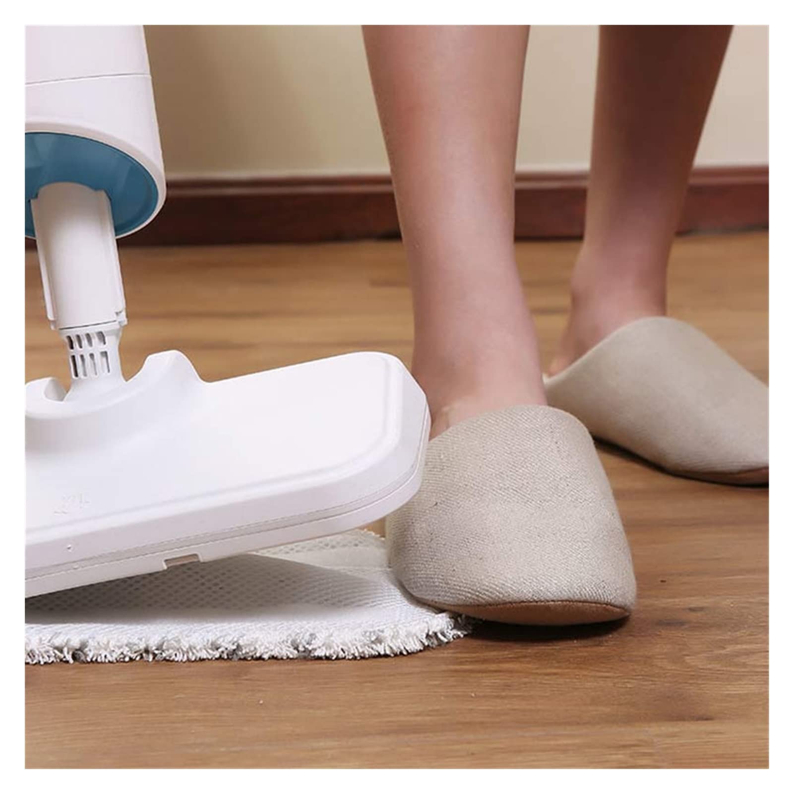 Mop parowy Domowy mop parowy Odkurzacz wysokotemperaturowy Para 1200 W Wielofunkcyjny biały środek czyszczący Szczotka elektryczna Mop parowy do podłogi do okna dywanowego