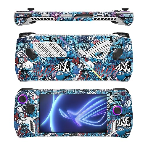 Image of MightySkins Skin Compatible with Asus ROG Ally - Puppy Fall | Protective, Durable, and Unique Vinyl Decal wrap Cover | Easy to Apply, Remove, and Change Styles