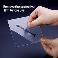 Vista 3 de Gejoy Paquete de 5 hilanderos transparentes para el aula, juego de matemáticas de borrado en seco con flecha giratoria