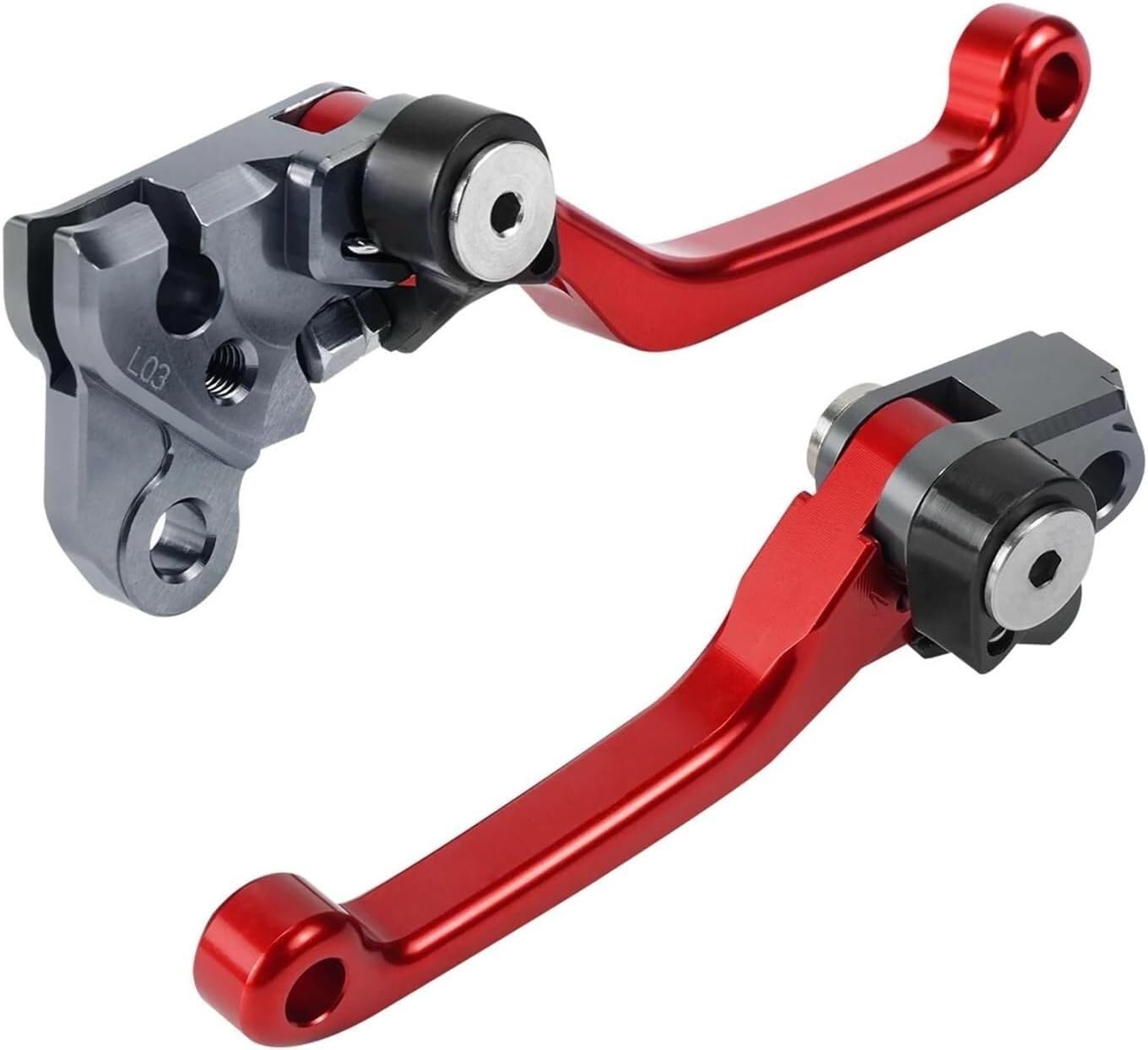 Wxssh Red Motorcycle Clutch Brake Lever Motorcycle Brake Clutch Lever For Crf150f Crf230f Crf 150F 230F 2003-2016(Red)