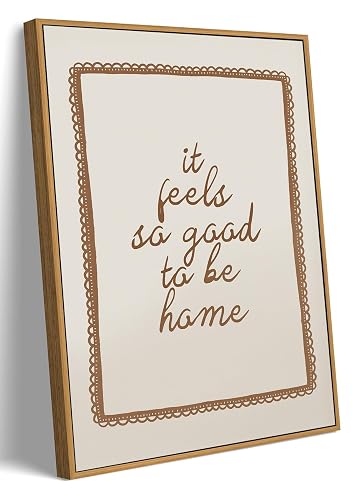 Neutral Wall Decor Aesthetic, It Feels So Good to Be