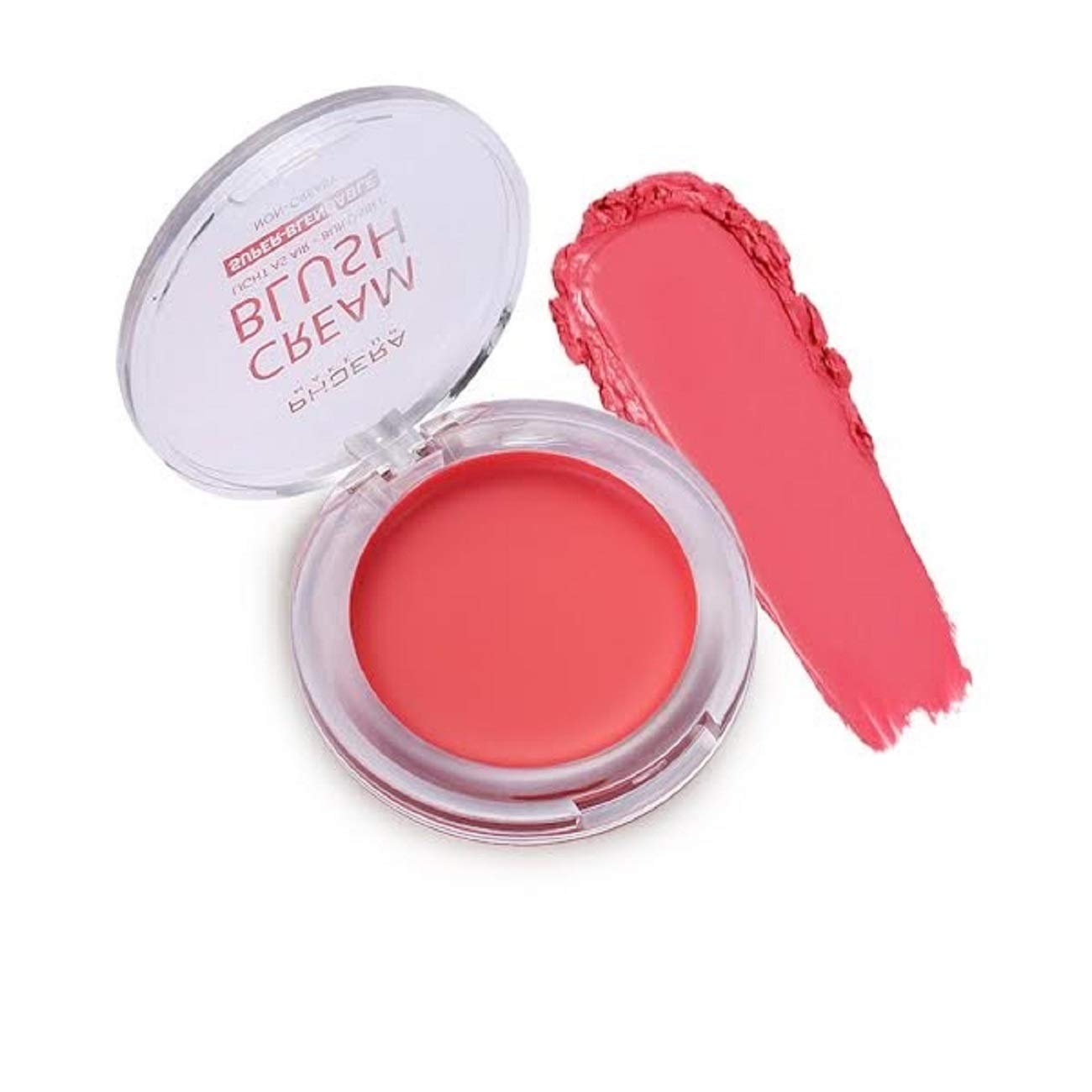 PHOERA Makeup Face Cheek Blush Cream Matte Blusher Super blend-able Sweat-Resistant Pressed Foundation Non_Greasy Palette (103 STRAWBERRY)