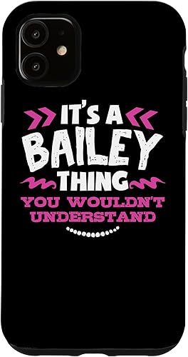 iPhone 11 Bailey - Carcasa personalizada para iPhone 11, diseño de Bailey