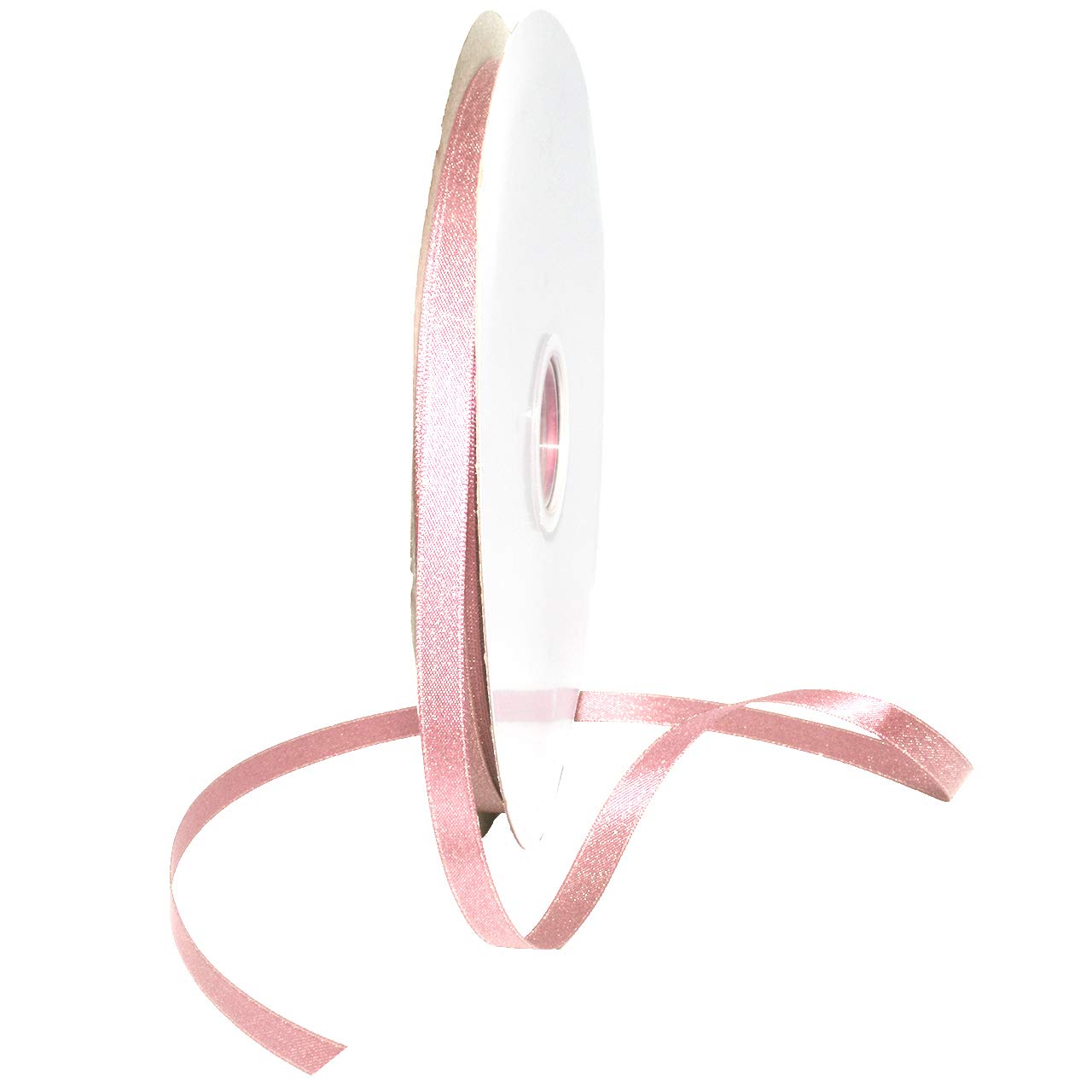 Ruban pailleté d'excellence Morex Ribbon finition rose perle durable