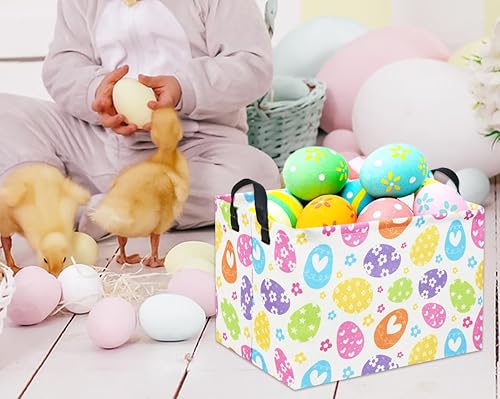 Miniatura 324 de HIYAGON Cesta de almacenamiento para niños, cesta de regalo para bebé, cesta de regalo, cesta organizadora de juguetes lindos, caja rectangular