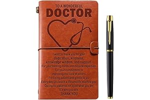Doctor Gifts for Men Women Leather Journal