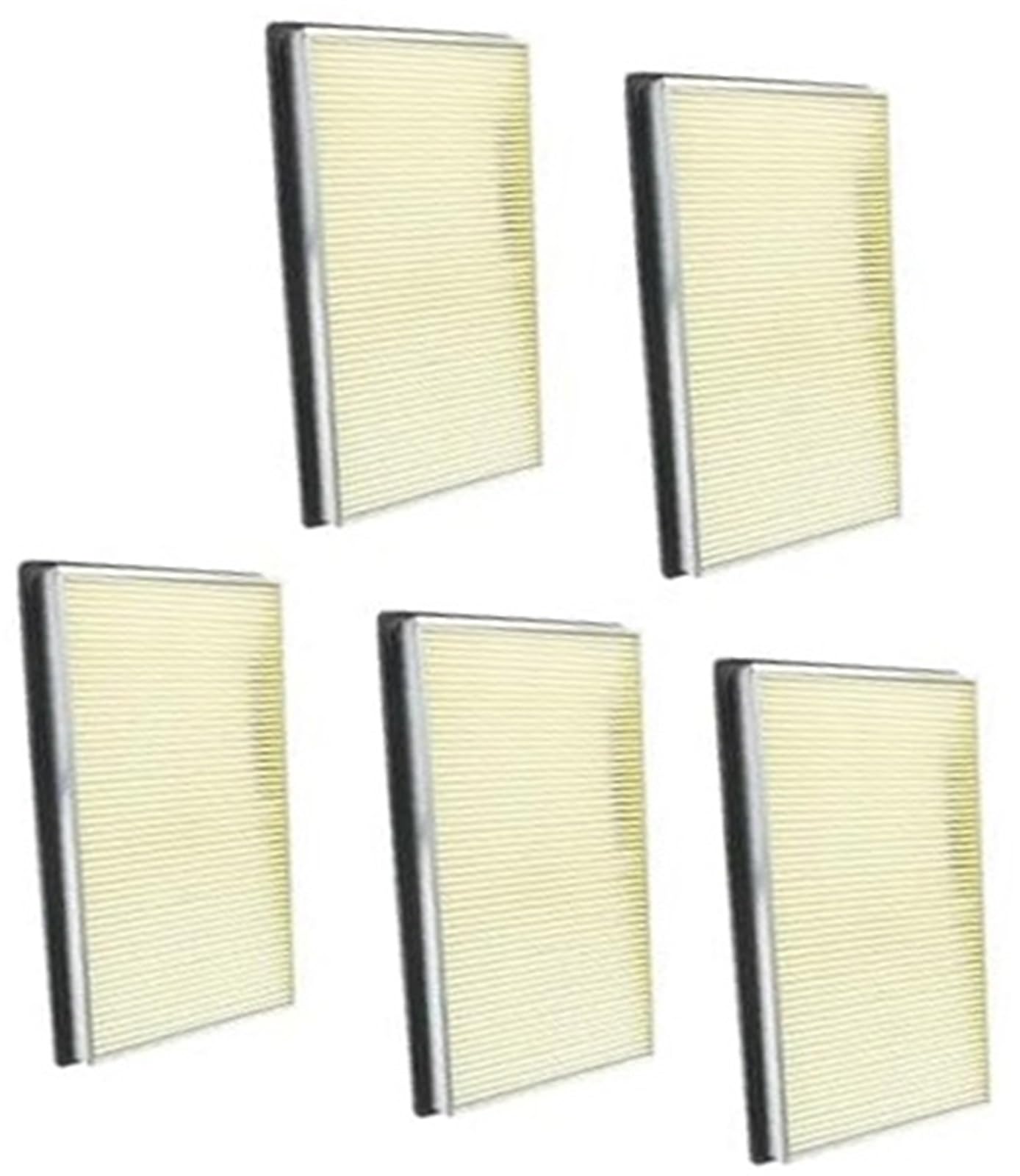 Filtr kabinowy z węglem aktywnym Filtr kabinowy z węglem aktywnym 1 szt. 2 Silnik Air Creator dla Infiniti Jx35 2013 Ca4309 25043775 2509216(BLACK 5pcs)