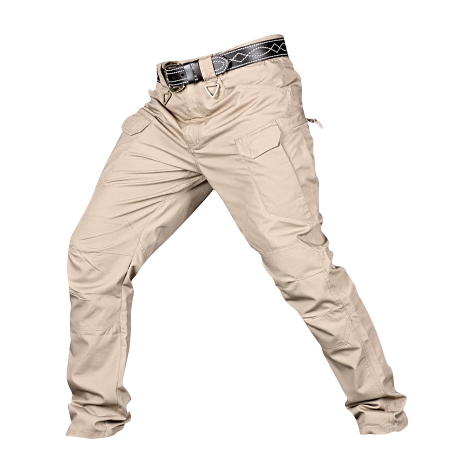 Enakshi® Mens Streetwear Casual Cargo Work Pants Amy Trousers Multi Pockets Khaki_M|Clothing Shoes & Accessories | Mens Clothing | Pants-picture-40