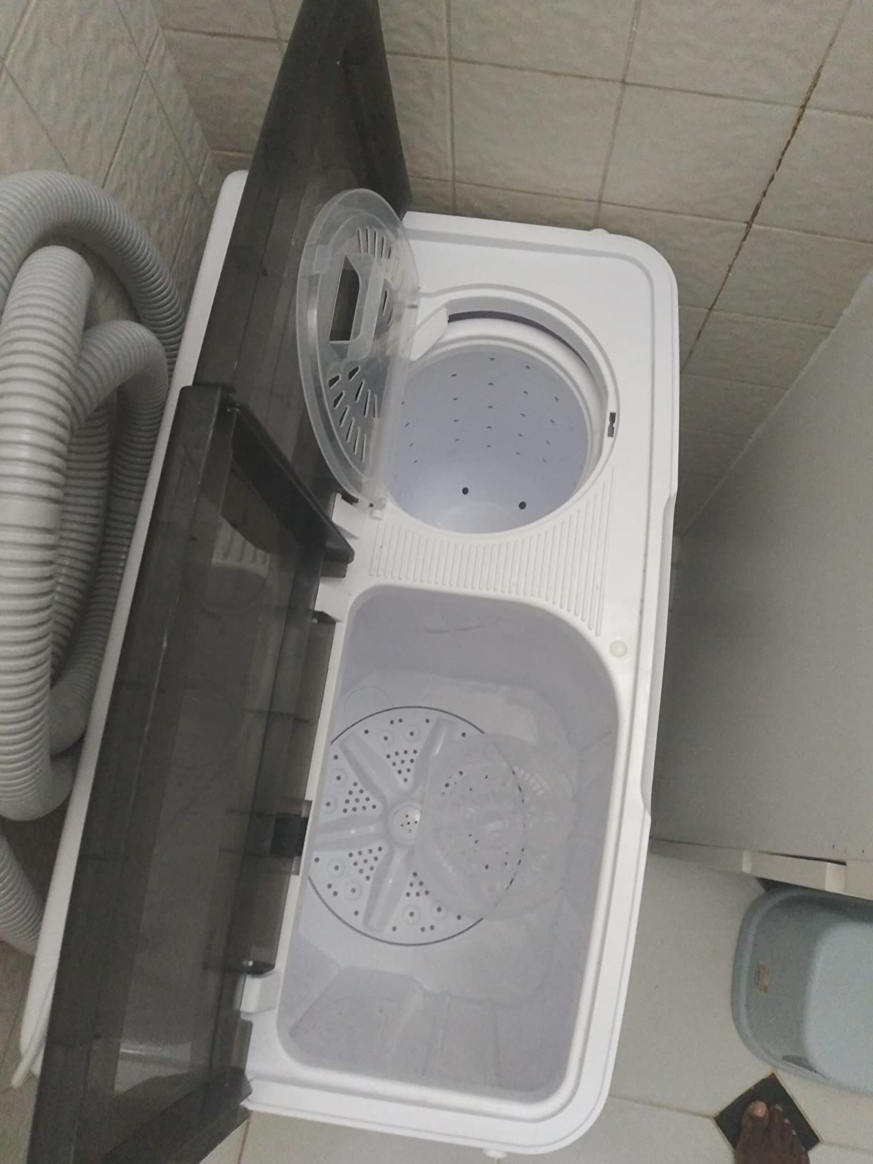 22/mo Finance BANGSON Portable Washing Machine, Mini Twin Tub Washer