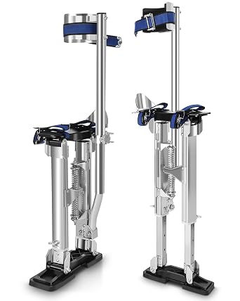 15-23 Stilts for Adults Adjustable Heights Aluminum Work Stilts