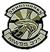 MWSS-371 Sandsharks (Green) Patch â€“ With Hook and Loop