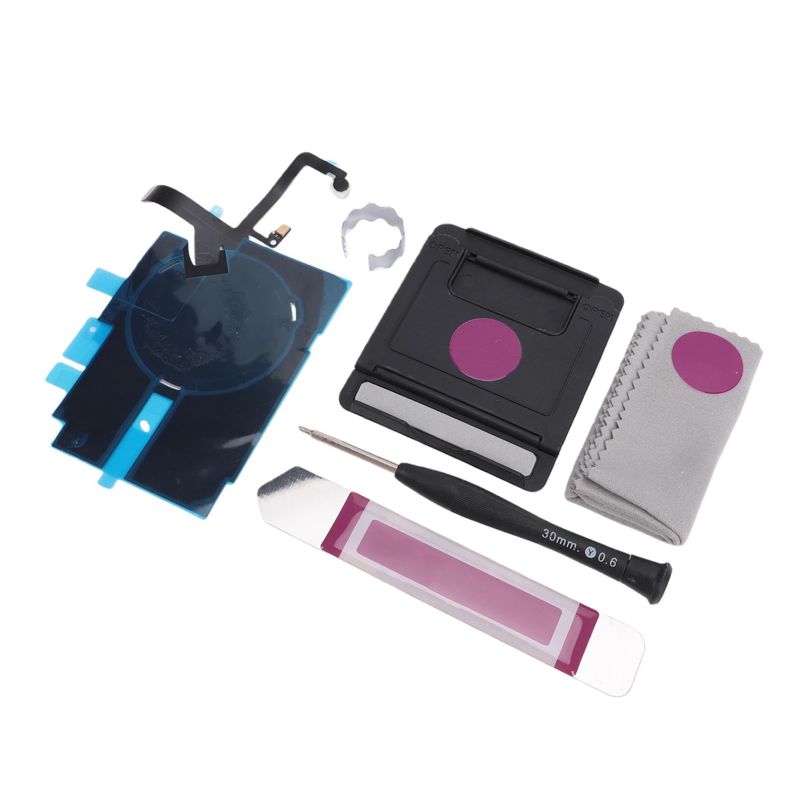 Bobina NFC iPhone 16 Pro Max repuesto de carga inalámbrica con herramientas Fabater 8