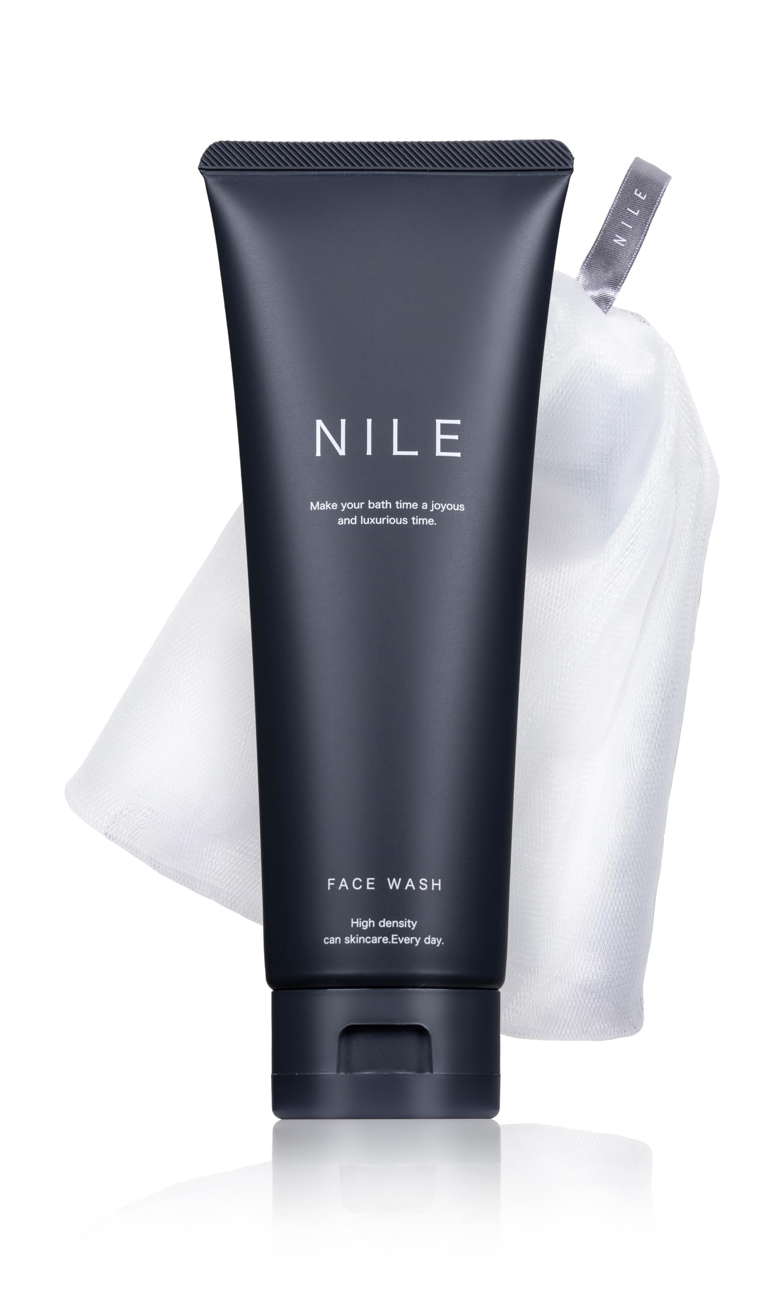 NILE 濃密泡洗顔 メンズ レディース クリーム洗顔せっけん (洗顔ネット付き…