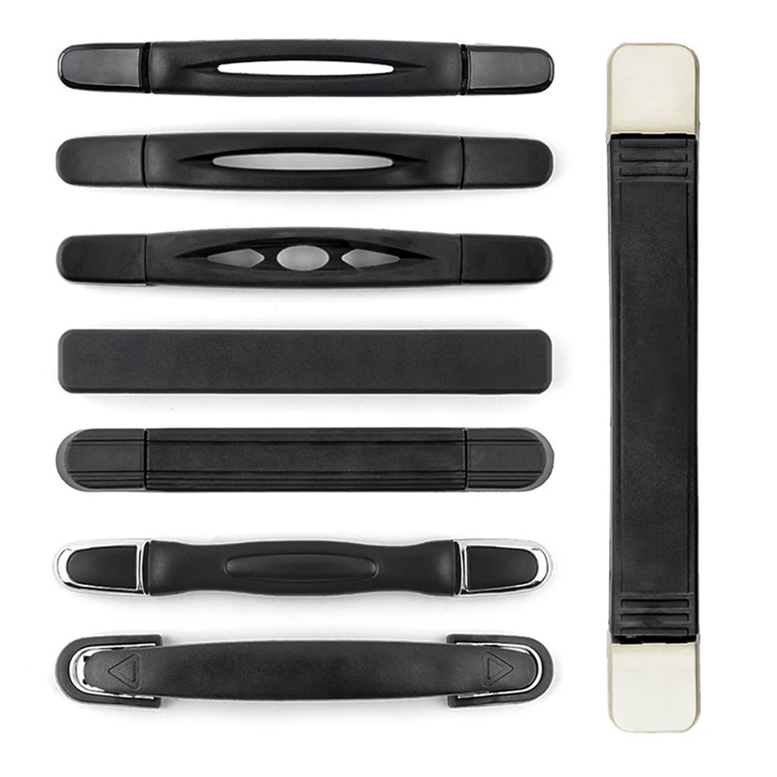 Lujauey One Color Luggage Handle 2Pcs Luggage Handle Grip Trolley Suitcase Bag Replacement Universal Travel Accessories For Repairing(Rb032e)