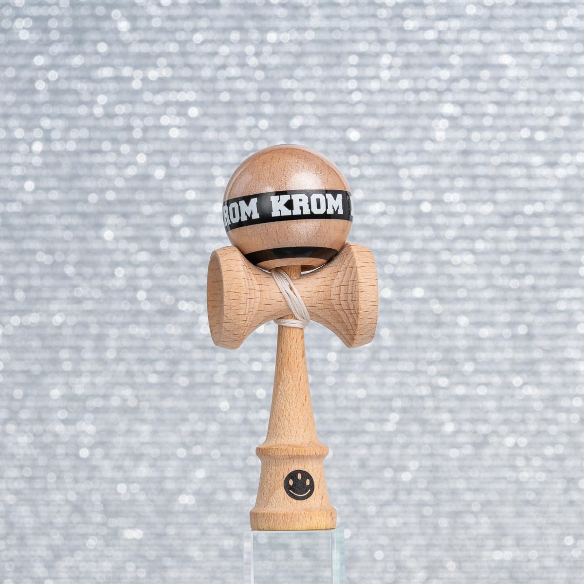 KROM Kendama MIKRO Nature - Mini Kendama Made of Beech Wood - Fully Playable - Pocket Size - For Beginners & Professionals - Image 2