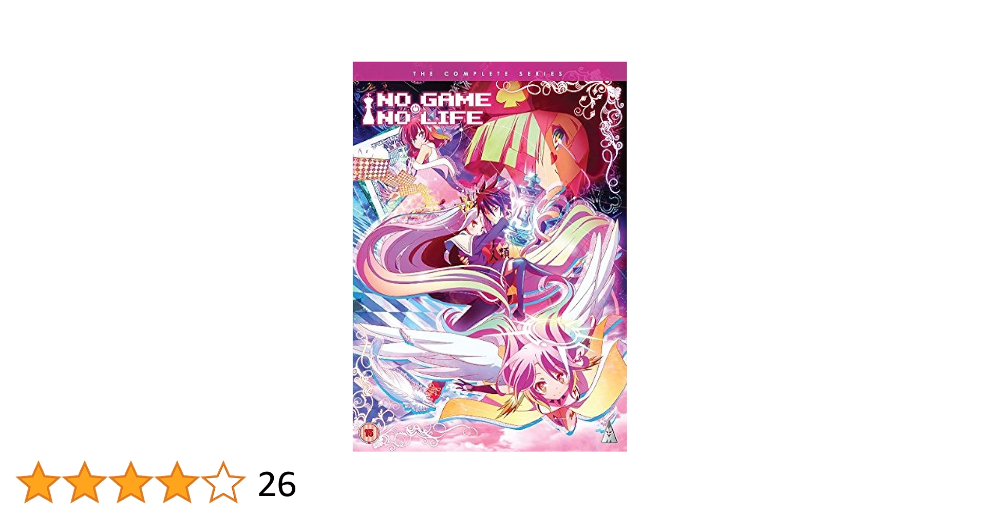 (未使用･未開封品)　ノーゲーム・ノーライフ　TV版　全12話　297分　欧州版　DVD 6k88evb ノーゲーム・ノーライフ TV版 全12話 297分 欧州版 DVD DVD