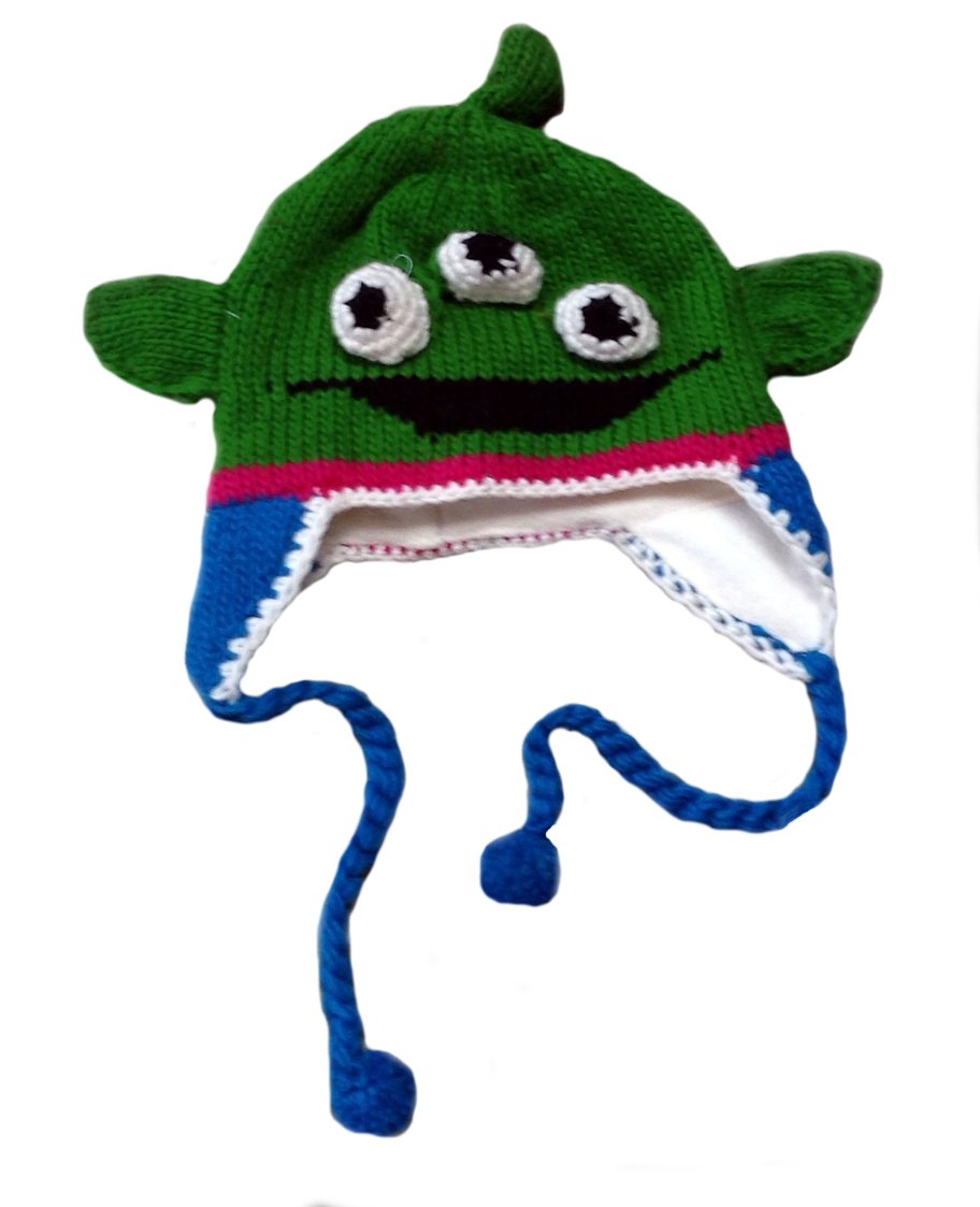 Cappello - ragazzo verde 7 anni