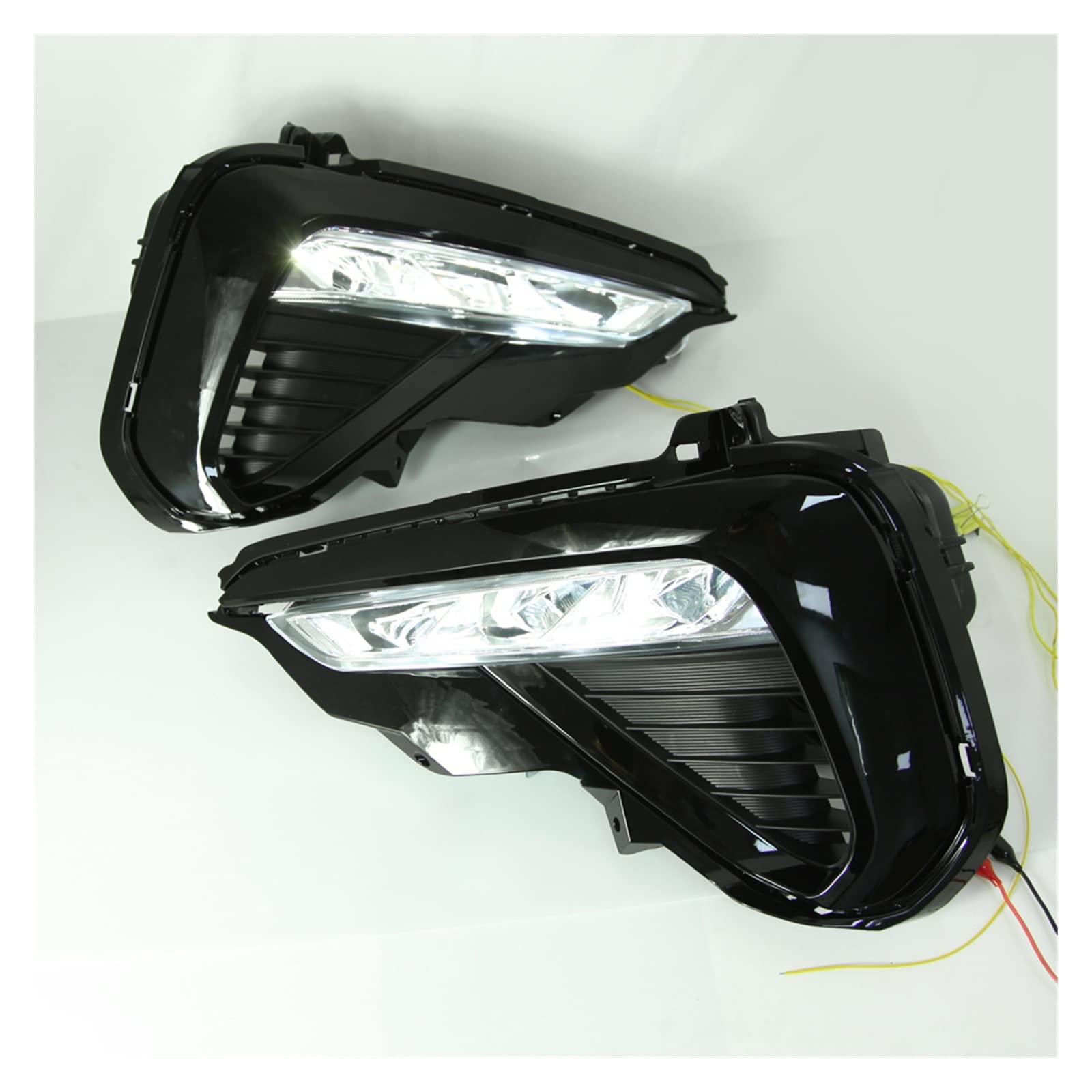 Faros Delanteros Xenon Faro Principal 2 Uds para Kia para Optima K5 2019 2020 Luces LED Circulación Diurna DRL con Señal Giro Amarilla Cubierta Luz Antiniebla Delantera
