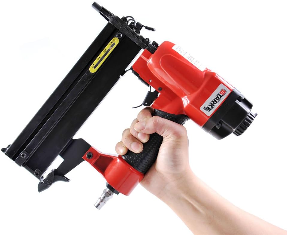 Starke 18-Guage 2 In 1 Pneumatic Brad Nailer And Stapler Kit