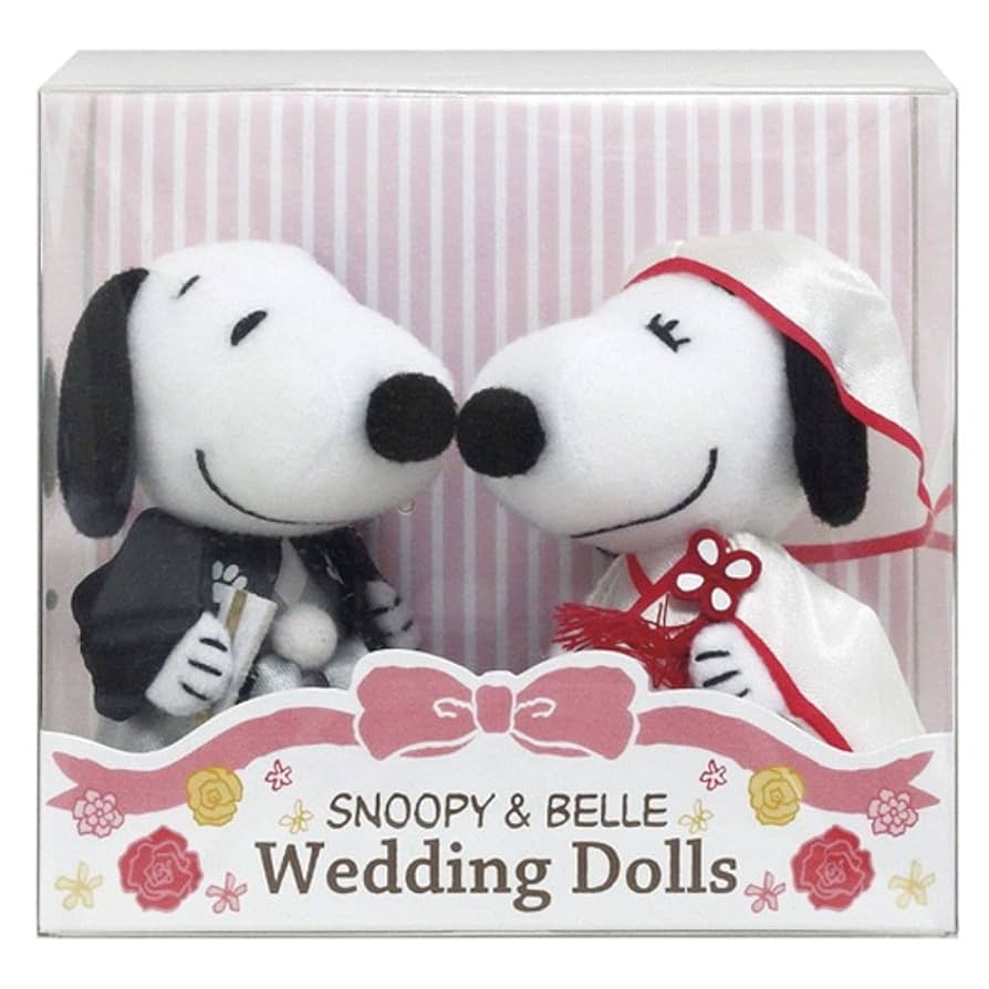 Snoopy Wedding Mini Mascot Japanese Style 182560 : Amazon.ca