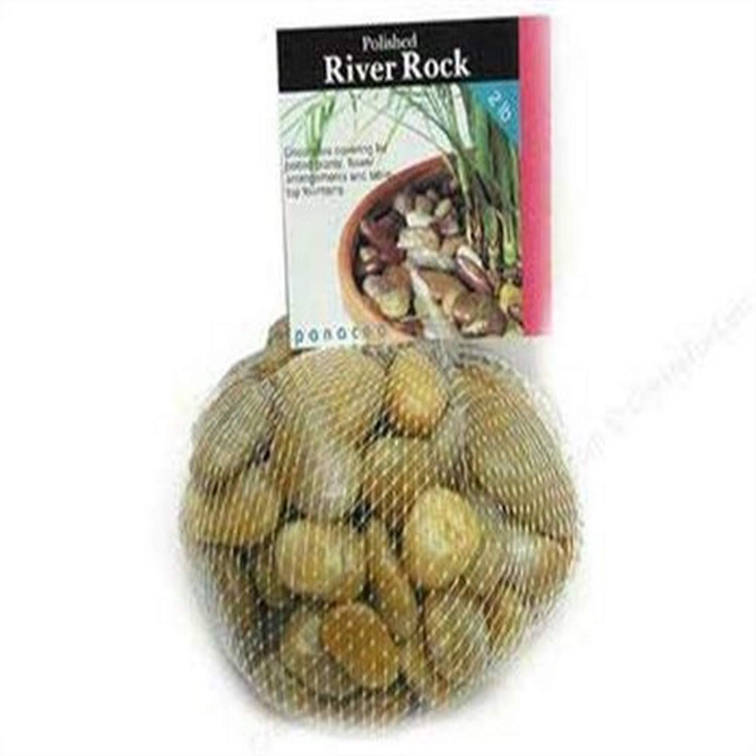 Panacea 70036 River Rock, Yellow, 2 Pounds