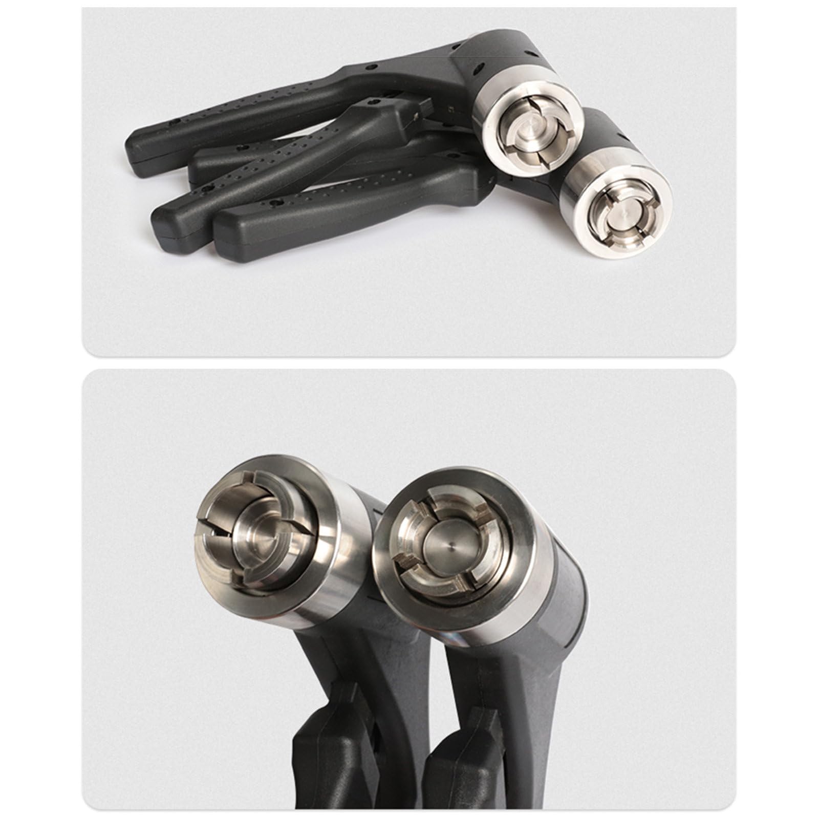 Crimpadora De Viales Manual 2 Piezas (11Mm / 20Mm) - Cubierta De Aluminio Completa, Crimpadora De Viales Abatible, Herramienta De Prensado De Tapas De Botellas, MáQuina De Tapado MéDico,20+20mm