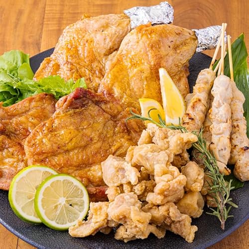 [レンジで温めるだけ!]能勢どんのファミリーセットB 夕食を手早く準備できる惣菜詰め合わせセット [炭火焼き 串焼き 焼き鳥 焼鳥 やきとり から揚げ 唐揚げ からあげ ローストチキン チキンステーキ ごて焼き 時短調理 簡単調理 お惣菜 レンチン]