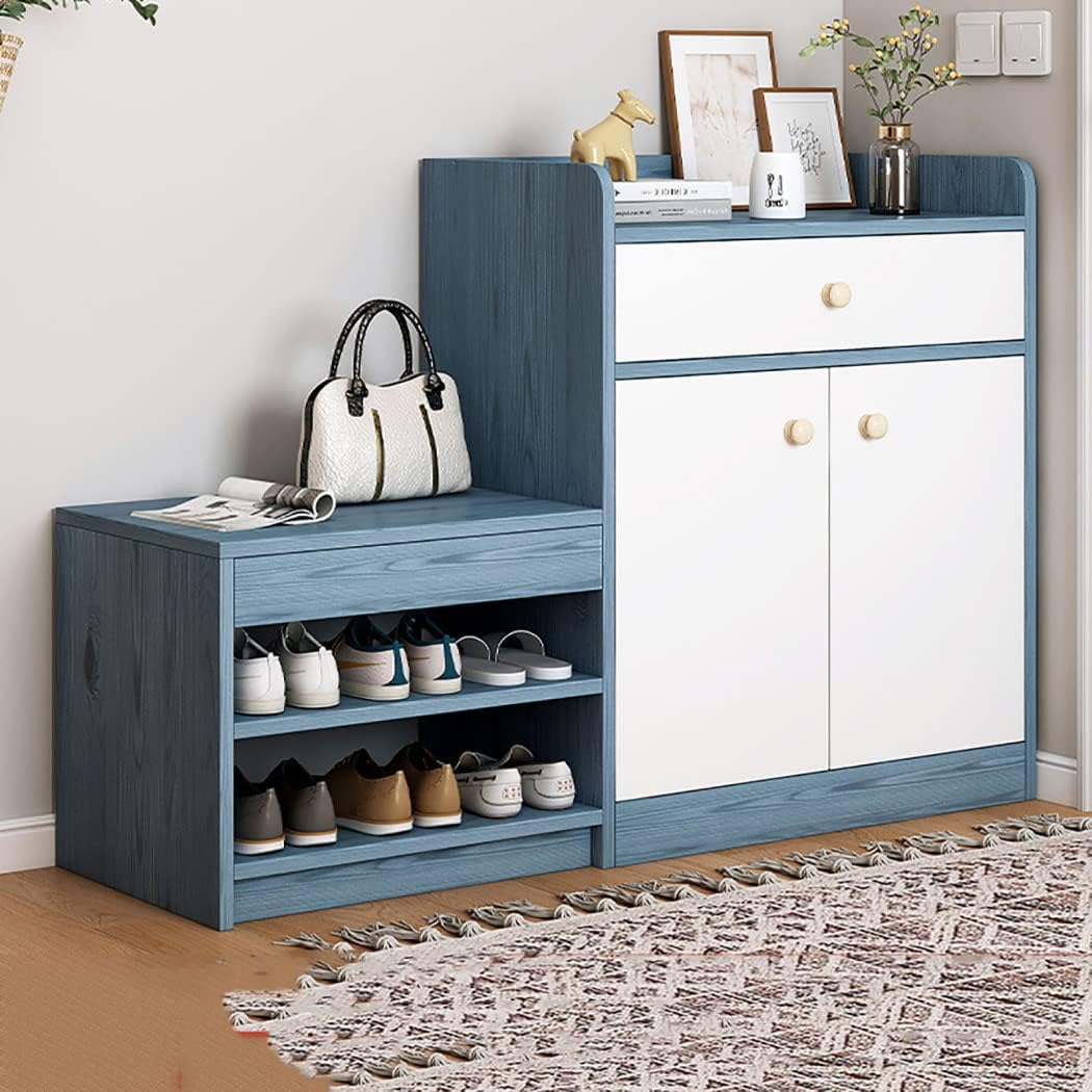 Amazon.com: ZEELYDE Shoe Rack,Shoe Bench, Entryway Storage Bench with ...
