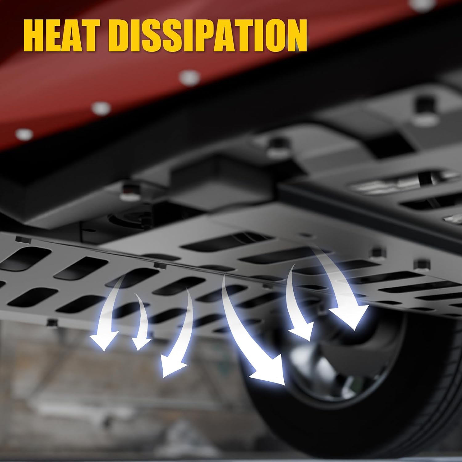 Skid Plates Compatible with 2021-2025 Ford F150 3.5L Supercrew Engine Lower Protection Carbon Steel Transmission Splash Guard Underbody Protecter 2024 F-150 Accessories