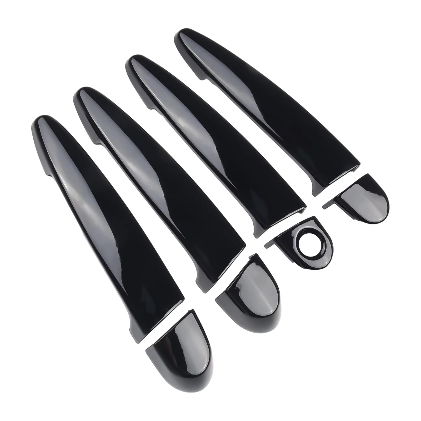 Iuyhgtr One Color Car Exterior Door Handle Compatible With Bmw E87 E90 E91 Car Exterior Door Handle Cover Decoration Sticker Trim Protector Styling Accessories