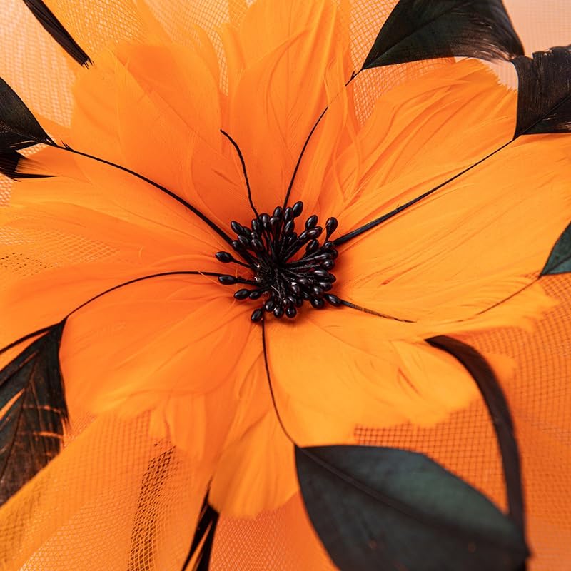 Coiffure de fête sans stress avec ce bandeau plume mariée anti-glisse