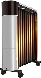SZHWLKJ Oil Filled radiatore Indipendente Portable riscaldatore Elettrico Regolabile di Temperatura del termostato di Sicurezza Cut off