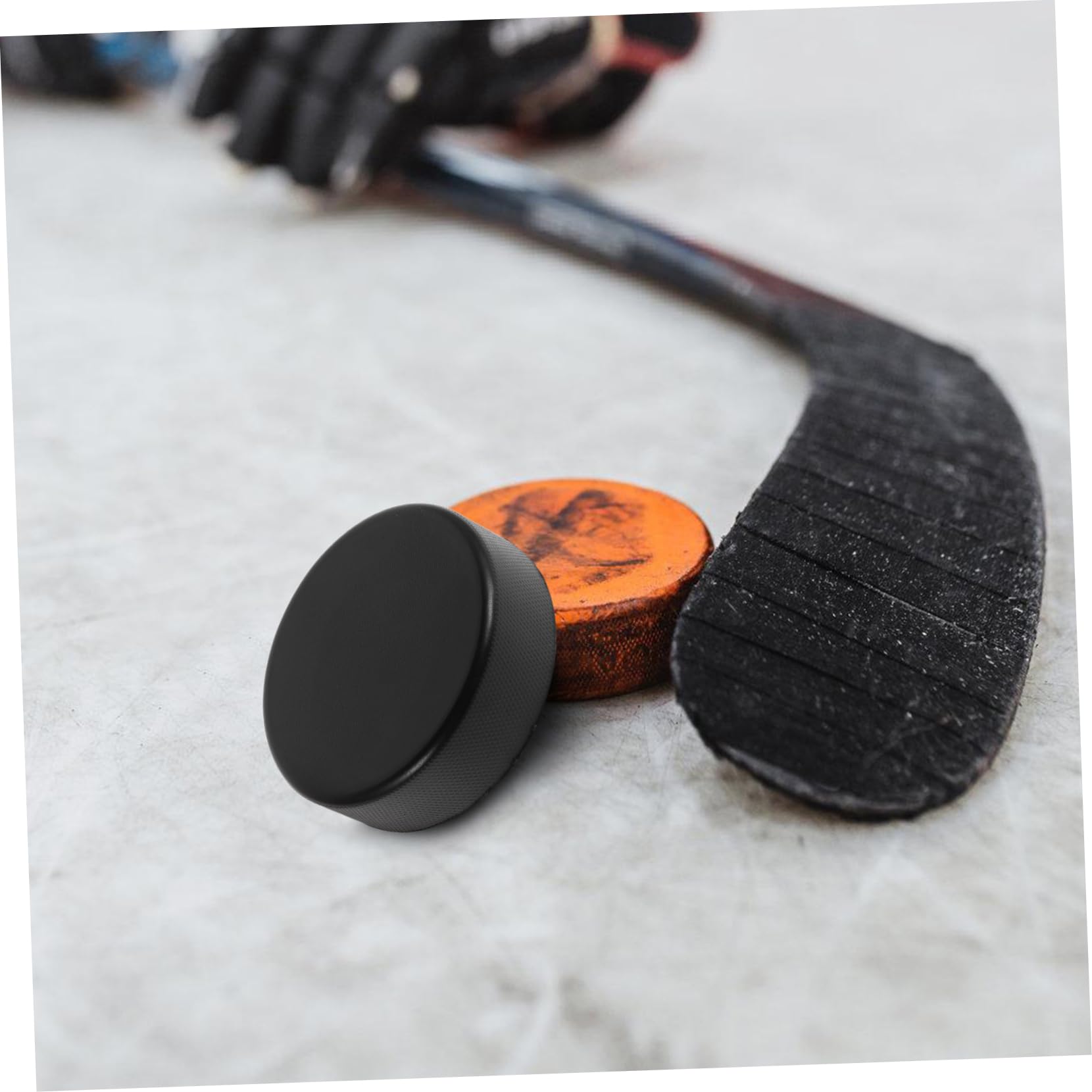 HEMOTON Rondelles de Hockey en PU Noir 20 Pièces pour Entraînement